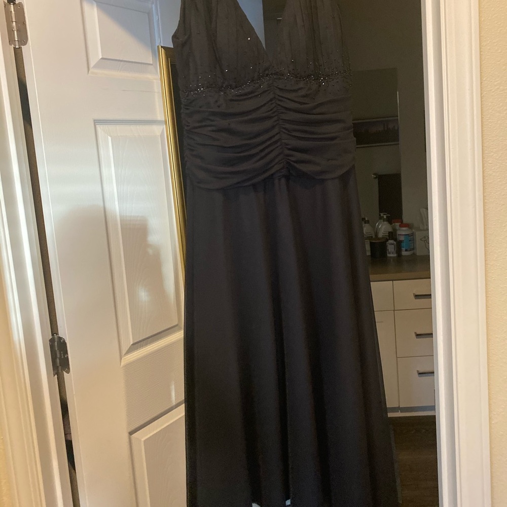 Black formal dress